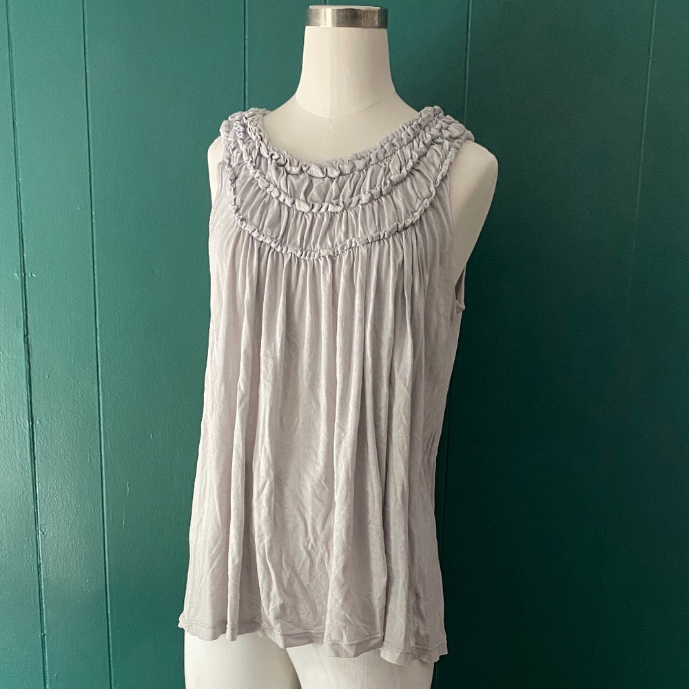 Tea Party ruched tank
